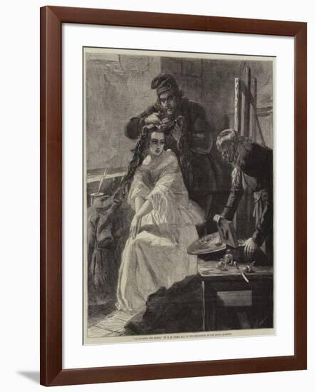 La Toilette Des Morts-Edgar Melville Ward-Framed Giclee Print