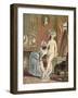 La Toilette, Engraving by Louis Marin Bonnet-Nicolas Rene Jollain-Framed Giclee Print