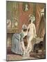 La Toilette, Engraving by Louis Marin Bonnet-Nicolas Rene Jollain-Mounted Giclee Print