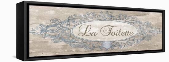 La Toilette Sign - Mini-Todd Williams-Framed Stretched Canvas