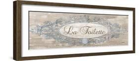 La Toilette Sign - Mini-Todd Williams-Framed Photographic Print