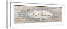 La Toilette Sign - Mini-Todd Williams-Framed Photographic Print