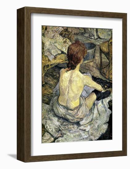 La Toilette-Henri de Toulouse-Lautrec-Framed Giclee Print