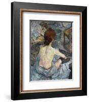 La Toilette-Henri de Toulouse-Lautrec-Framed Art Print