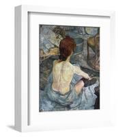 La Toilette-Henri de Toulouse-Lautrec-Framed Art Print