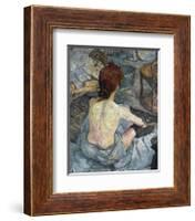 La Toilette-Henri de Toulouse-Lautrec-Framed Art Print