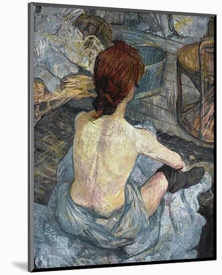 La Toilette-Henri de Toulouse-Lautrec-Mounted Art Print