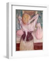 La Toilette-Edgar Degas-Framed Giclee Print