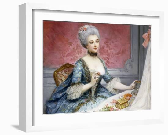 La Toilette-Lucio Rossi-Framed Giclee Print