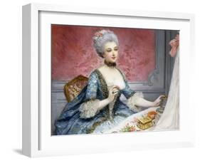 La Toilette-Lucio Rossi-Framed Giclee Print