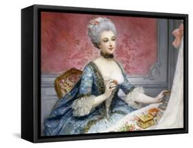 La Toilette-Lucio Rossi-Framed Stretched Canvas