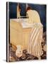 La Toilette-Mary Cassatt-Stretched Canvas