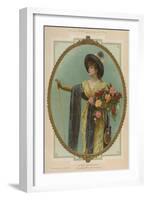 La Tosca, Sarah Bernhardt-null-Framed Giclee Print