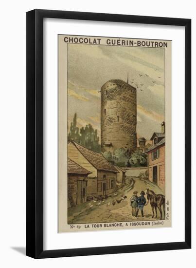 La Tour Blanche, a Issoudun, Indre-null-Framed Premium Giclee Print