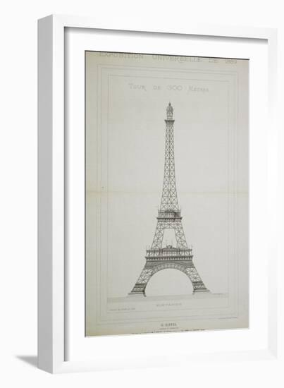 La Tour de 300 mètres-null-Framed Giclee Print