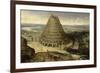 La Tour de Babel-Lucas Van Valckenborgh-Framed Giclee Print