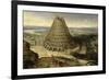 La Tour de Babel-Lucas Van Valckenborgh-Framed Giclee Print