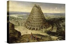 La Tour de Babel-Lucas Van Valckenborgh-Stretched Canvas