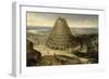 La Tour de Babel-Lucas Van Valckenborgh-Framed Giclee Print