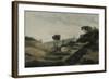 La Tour de César-Paul Cézanne-Framed Giclee Print