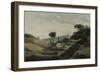 La Tour de César-Paul Cézanne-Framed Giclee Print