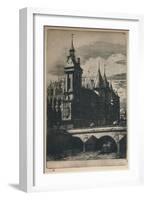 'La Tour De L'Horloge (3rd State, 10 5/16 x 7 1/4 Inches)', 1852, (1927)-Charles Meryon-Framed Giclee Print