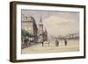 La Tour de l'Horloge vue du Pont Notre-Dame, 1892 Paris-Henri Alexandre Saffrey-Framed Giclee Print