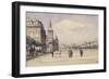 La Tour de l'Horloge vue du Pont Notre-Dame, 1892 Paris-Henri Alexandre Saffrey-Framed Giclee Print