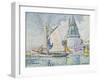 La Tour de Quatre Sergents, La Rochelle-Paul Signac-Framed Giclee Print