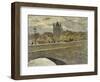 La Tour du Temple reconstituée pour l'exposition de 1889 vue du pont d'Iena-Alexandre-Gaston Guignard-Framed Giclee Print