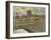 La Tour du Temple reconstituée pour l'exposition de 1889 vue du pont d'Iena-Alexandre-Gaston Guignard-Framed Giclee Print