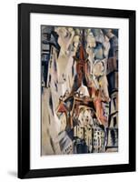 La Tour Eifel, 1910-Robert Delaunay-Framed Art Print