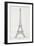 La Tour Eiffel de 300 mètres, projet coté-null-Framed Giclee Print