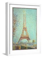 La Tour Eiffel (Eiffel Tower), 1889-Georges Seurat-Framed Giclee Print