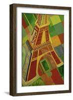 La Tour Eiffel (Eiffel tower), 1926-Robert Delaunay-Framed Giclee Print