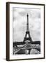 La Tour Eiffel Et Bassins De Chaillot, Paris, 20th Century-Veritable-Framed Giclee Print