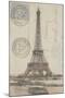La Tour Eiffel-Stephanie Monahan-Mounted Giclee Print