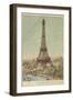 la Tour Eiffel-Louis Tauzin-Framed Premium Giclee Print