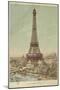la Tour Eiffel-Louis Tauzin-Mounted Premium Giclee Print