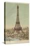 la Tour Eiffel-Louis Tauzin-Stretched Canvas
