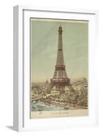 la Tour Eiffel-Louis Tauzin-Framed Giclee Print