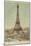 la Tour Eiffel-Louis Tauzin-Mounted Giclee Print