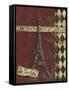 La Tour Eiffel-Kate McRostie-Framed Stretched Canvas