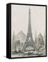 La Tour Eiffel-Vintage Apple Collection-Framed Stretched Canvas