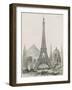 La Tour Eiffel-Vintage Apple Collection-Framed Giclee Print