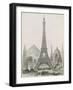 La Tour Eiffel-Vintage Apple Collection-Framed Giclee Print