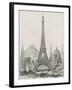 La Tour Eiffel-Vintage Apple Collection-Framed Giclee Print