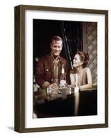 La Tour Infernale THE TOWERING INFERNO by JohnGuillermin with Paul Newman and Faye Dunaway, 1974 (p-null-Framed Photo