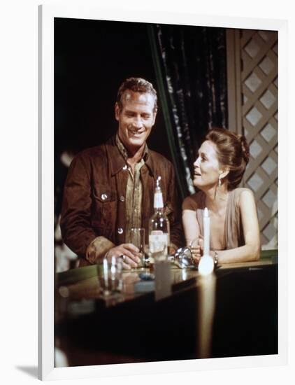 La Tour Infernale THE TOWERING INFERNO by JohnGuillermin with Paul Newman and Faye Dunaway, 1974 (p-null-Framed Photo