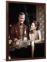 La Tour Infernale THE TOWERING INFERNO by JohnGuillermin with Paul Newman and Faye Dunaway, 1974 (p-null-Framed Photo